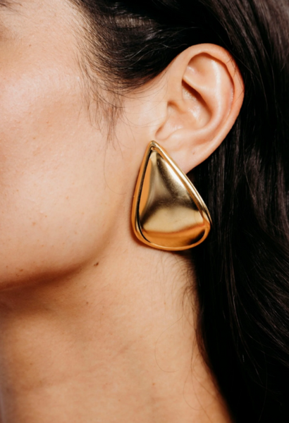 Elizabeth Cole - Archie Earrings - Gold