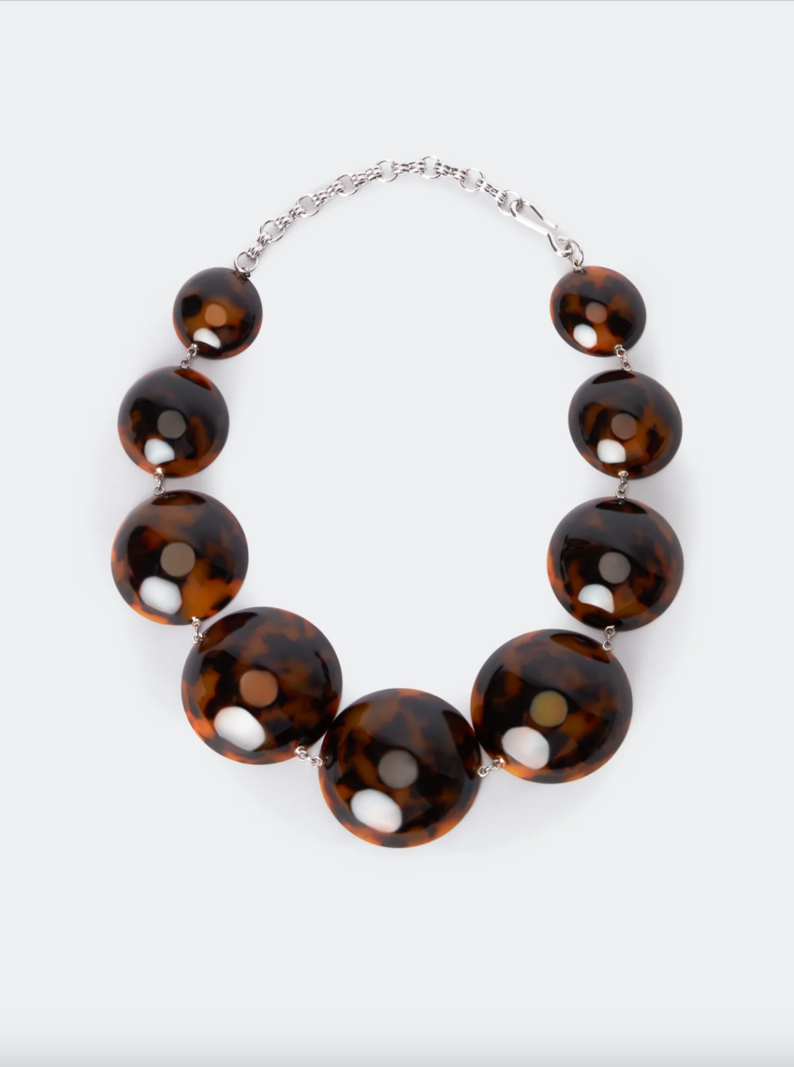 SIMONMILLER - Dome Necklace - Brown/Black Tortoise