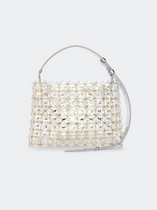 SIMON MILLER - Crystal Mini Puffin Bag - Clear