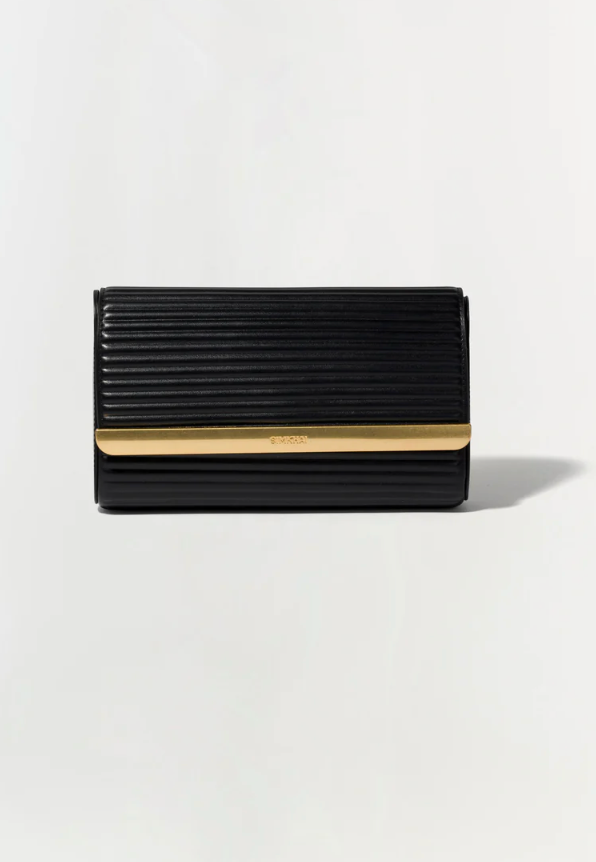 SIMKHAI - Rolo Clutch - Black