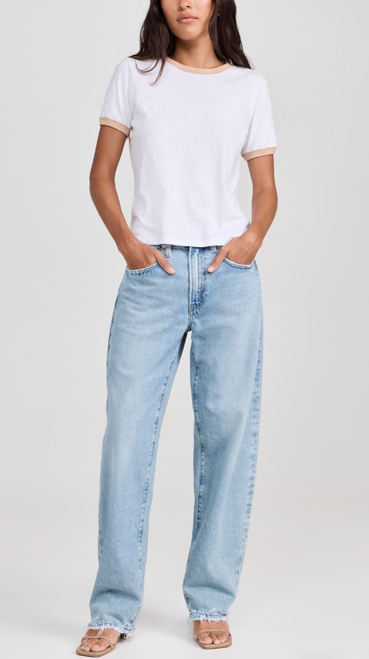 FRAME - Low Slung Barrel Jean - Ziggy