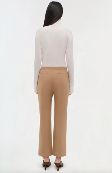 SIMKHAI - Mackenzie Straight Leg Pant - Camel