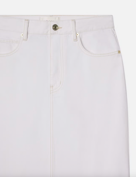 FRAME - The Flounce Skirt - Au Natural Clean