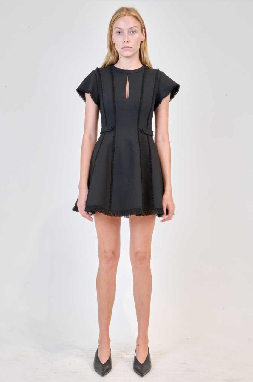 SIMKHAI - Anielle Mini Dress - Black