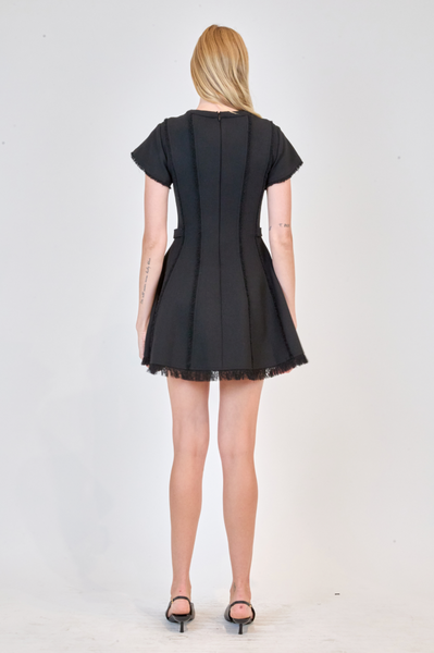 SIMKHAI - Anielle Mini Dress - Black