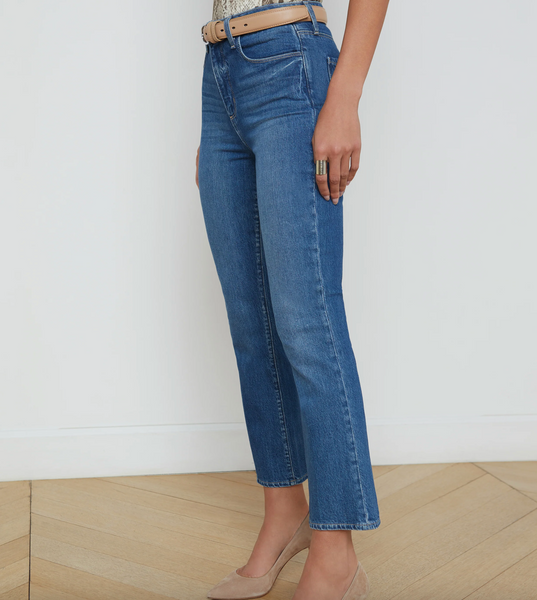 L'AGENCE - Mira Cropped Bootcut Jean - Stockton