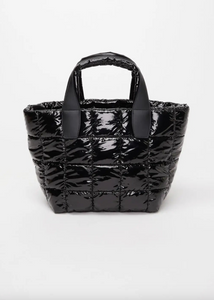 VeeCollective - Small Porter Tote - Black Vinyl