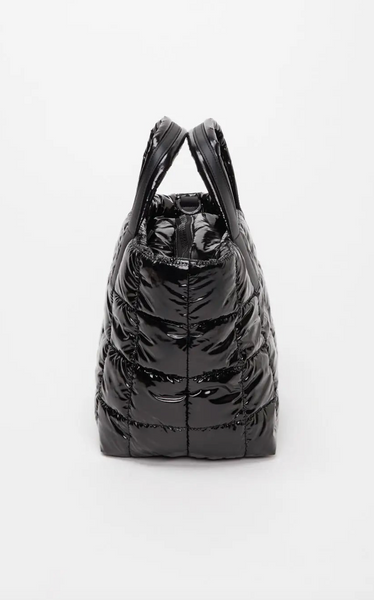 VeeCollective - Small Porter Tote - Black Vinyl