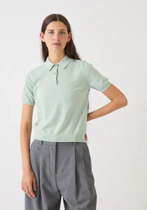 DEMYLEE - Adia Fine Cotton Polo - Mint