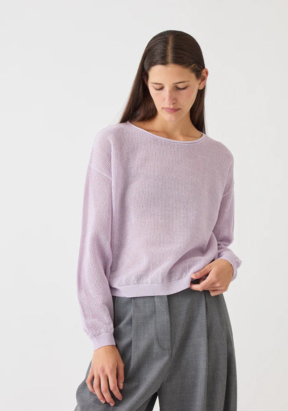 DEMYLEE - Marabel Cotton Sweater - Pale Lilac