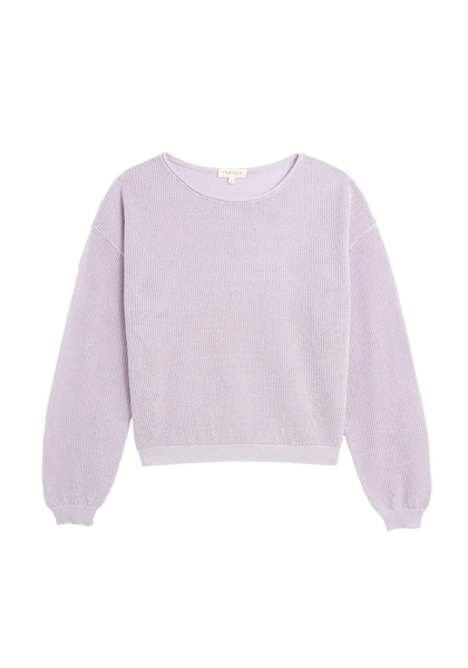 DEMYLEE - Marabel Cotton Sweater - Pale Lilac